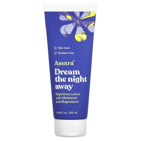 Asu53816 Asutra Dream The Night Away Nighttime Lotion With Melatonin And Magnesium 3.38 Fl Oz