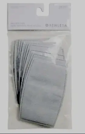 Athleta 500059251137 One Size Inserts For Non Medical Face Masks Pack Of 10