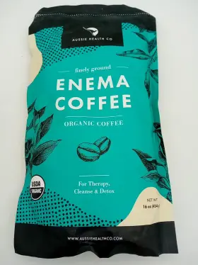 Ek-006 Aussie Health Company Co Enema Coffee Organic Roasted Ground 1 Lb Bag