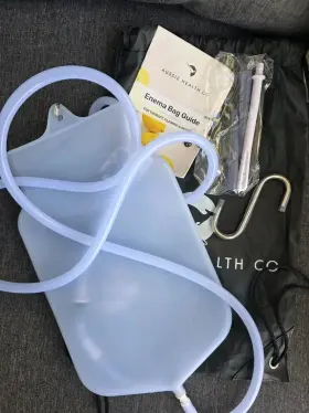 X000zl13ub Aussie Health Co Enema Bag Kit Silicone Reusable Colon Cleanse Set With Guide Frt