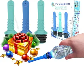 Avabay 766871476534 3pcs Portable Travel Bidet I Easy-to-use