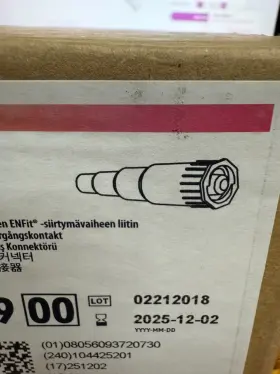 7149-00 Avanos Enteral Distal End Enfit Transition Connector For Feeding Tubes 200 Count