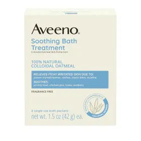 B000ueaaro Aveeno Fragrance-free Soothing Bath Treatment 100% Natural Colloidal Oatmeal R