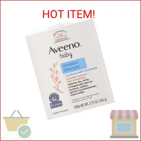 Aveeno Baby 381370036623 Eczema Therapy Soothing Bath Treatment 5 Count