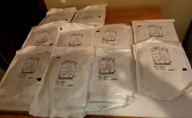 622281 B. Braun Asept 2000ml Drainage Bag With Procedure Pack 10 Kits