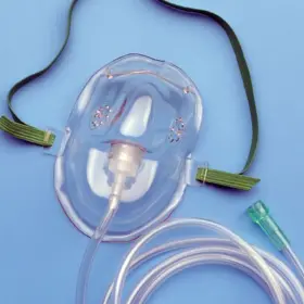 Ahp-64060-ca B&f Medical Oxygen Non Rebreather Mask 7ft Tubing With 1 Vent Adult Case 50/case