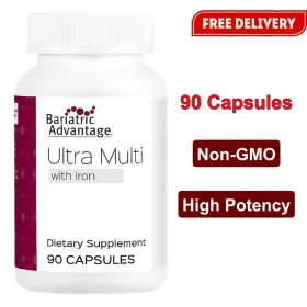 942609 Bariatric Advantage Ultra Multi With Iron High Potency Daily Multivitamin 90 Cap