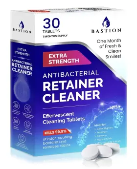 Rt0000 Bastion Retainer Cleaner And Denture Cleanser - 30 Effervescent Tablets 1 Count