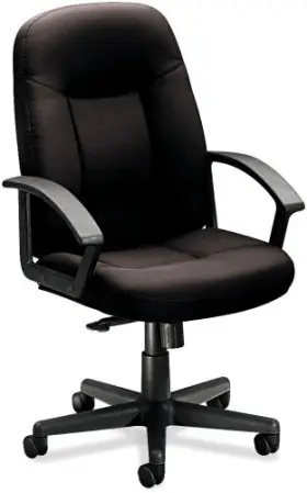 Vl601va10t Basyx Managerial Mid-back Chair Black Fabric