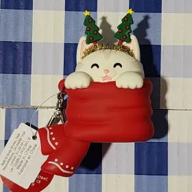 Bath & Body Works 667559239864 And Pocketbac Holder Xmas Holiday Kitty Trees Pop Up Festive