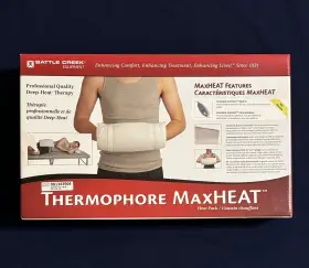 2992 Battle Creek Thermophore Max Heat Moist Arthritis Muff Pad 14 Inch X14