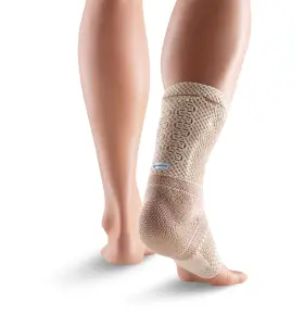 11011014010005 Bauerfeind Achilles Tendonitis Brace Achillotrain Beige Size 5 Relieves Pain