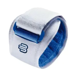 1286547 Bauerfeind Elbow Strap Stabilizing Supports Pain Swelling Injury Titanium Color