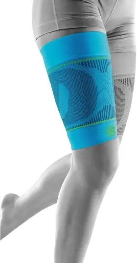 Bauerfiend 046445946349 Bauerfeind Sports Compression Upper Leg Sleeves 1 Pair Rivera X-large/short