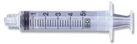 309646 Bd 5ml Syringes Luer Lok/ 125 In Box