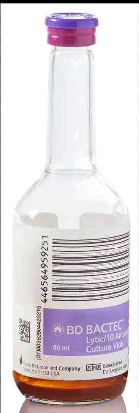 442021 Bd 50pc Blood Culture Media Bactec Lytic / 10 Anaerobic O 2025