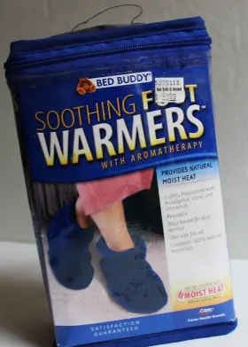 Bed Buddy 632615031102 Carex Original Warming Footies With Aromatherapy Microwaveable New