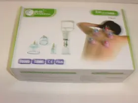 20140020 Beijing Kangzhu Medical Appliance Co.ltd Vaccuum Cupping For Health Care 12 Cup Set Appl