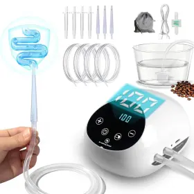 Y9-rgqj-o0r8 Belcore Smart Control-enema-kit Detox-enemas For Colon-cleanse Women Men Coffee