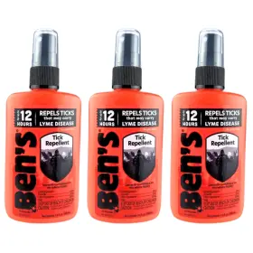 0006-7320-3 Bens Tick Repellent Pump Spray 3.4 Oz. 3-pack
