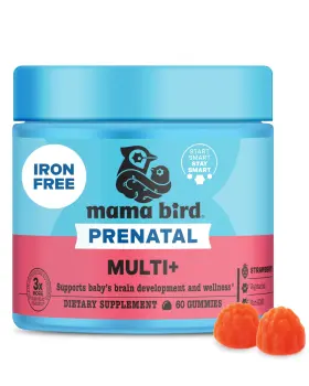 Best Nest Wellness 850750007633 Prenatal Vitamins Gummies 30 Servings Methylfolate Iron Free Vegan