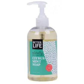 9545400218 Better Life Citrus Mint Soap Hand Face Body Shower Gel Shampoo Wash