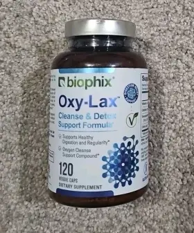 Biophix 849440006568 Oxy-lax 750 Mg 120 Vegetarian Capsules - Sealed New