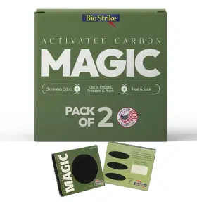 Omf-2 Biostrike Odor Magic - Activated Charcoal Fridge 1 Count Pack Of 2