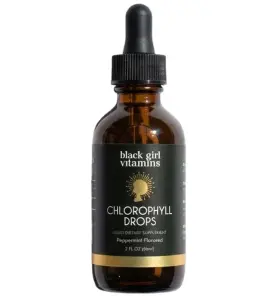Black Girl Vitamins 850061947314 Liquid Chlorophyll Drops Mulberry Leaf Peppermint Vegan 4 Month Supply Black Girl Vitamins 850061947314 Liquid Chlorophyll Drops Mulberry Leaf Peppermint Vegan 4 Month Supply