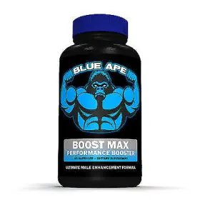 21325 Blue Ape Nutrition Ban Men Penis Engorge Peak Performance Boost Max 30 Day Supply