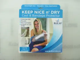 Blue Jay An Elite Healthcare Brand Cast Cover Adult Foot - Wate 607841610599 Waterproof Bandag