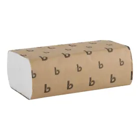 Bwk6200 Boardwalk Stock 4000 Paper Hand Towels - Multifold 1 Ply 9x9.45
