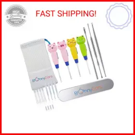 Bonny Ears 744759287113 Ear Wax Removal Tool With Led Light For Kids - Toddlers Infants Baby And Adult