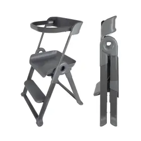 B11437 Boon Pivot Toddler Tower - Folding Step Stool For Bathroom Sink Gray