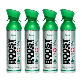45649 Boost Oxygen Large Natural 10l Canister Respiratory Support For Aerobic