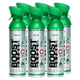 11193018 Boost Oxygen 54569 Supplemental 10 Liter Natural Aroma 6 Pack