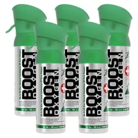 Boost Oxygen 637866190042 Pocket Size Natural 3l Canister Respiratory Support For Aerobic
