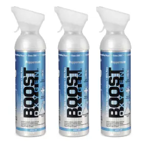 Boost Oxygen 637866501145 Large Revive Peppermint Aroma 10l Canister Respiratory Support