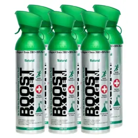 6589 Boost Oxygen Supplemental 10 Liter Natural Aroma 6 Pack