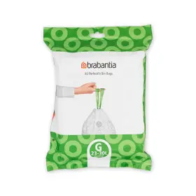 375668 Brabantia Bin Liners Dispenser 1 Count Pack Of 40 White - Code G