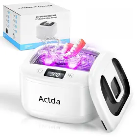 Brand Actda 739474810722 Ultrasonic Retainer Cleaner Sonic Dental Cleaning Machine