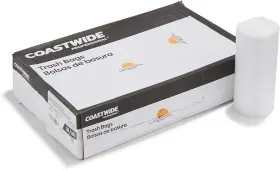 Cw22750 Brand Coastwide Accufit Trash Bags 32 Gal 33x44 Low Density 1.1 Mil Clear 8 Rl/ct