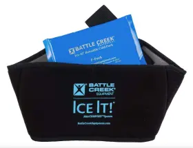 67232 Brand Ice It Maxcomfort Cold Comfort Therapy System With Neck/jaw/sinus Wrap
