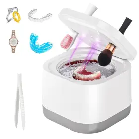 Qjq001 Brand Ighximn Ultrasonic Retainer Cleaner Machine 45khz Professional Dental Cleaning Pod
