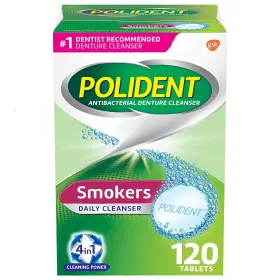 Brand Polident 310158320852 Smokers Denture Cleanser Tablets - 120 Count