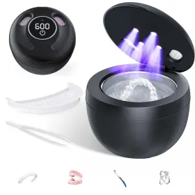Brand Yfq 774882792888 Ultrasonic Retainer Cleaner 2025 Upgraded 45khz Cleaning Machine For