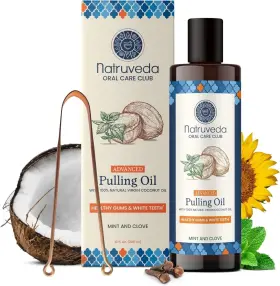 4738 Branded Oil Pulling Advanced Coconut - 10 Fl Oz Extra Virgin