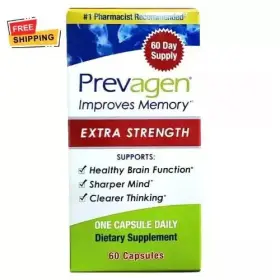 7674434 Branded Prevagen Extra Strength Brain And Memory Health Capsules Apoaequorin 20 Mg 60 Ct