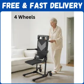 Ax35 Branded Movable Electric Chair Lift 350 Lbs Supports T Stabilized Base Portable