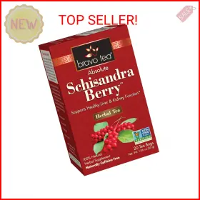 Pl689288 Bravo Tea Absolute Schisandra Berry Herbal Caffeine Free 20 Bags